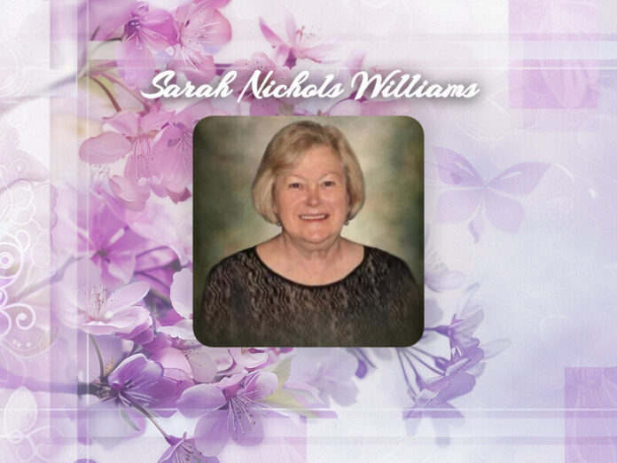 Sarah Nichols Williams Obit