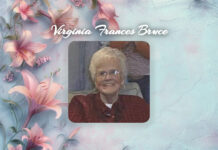 Virginia Frances Bruce Obit