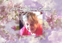 Jo Ann Mervine Gregory Obit