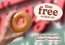 Krispy Kreme sweetens REAL ID deadline with free Original Glazed® Doughnuts May 7 for all guests, No ID required