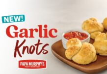 The new menu addition delivers fresh-baked, buttery goodness – perfect for pairing with pizza or enjoying on their own – and joins the brand’s popular Mix ‘n’ Match lineup.