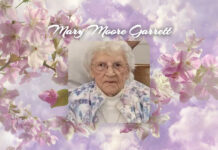 Mary Moore Garrett Obit