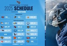 titans 2025 schedule
