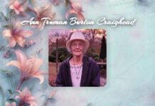 Ann Truman Burton Craighead Obit