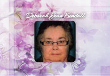 Deborah Jean Kendall Obit