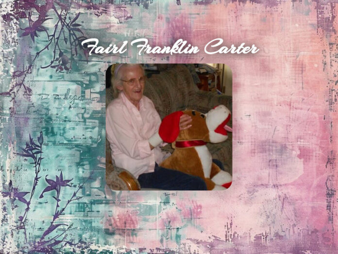 Fairl Franklin Carter Obit