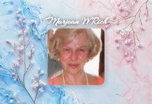 Marjean W Rich Obit