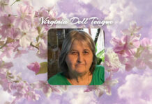 Virginia Dell Teague Obit