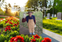 Donald Carlos McCloud Obit