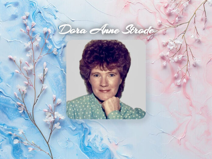 Dora Anne Strode Obit