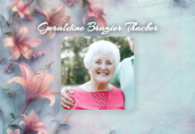 Geraldine Brazier Thacker Obit