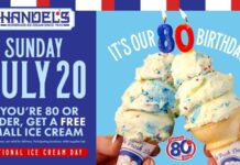 Handel’s Ice Cream Celebrates 80 Sweet Years with Free Ice Cream for Everyone 80 and Older