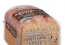 Lewis Bake Shop Artisan Style ½ Loaf”