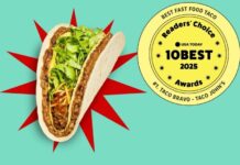 Company Celebrates by Offering $1 Taco Bravos on Wednesday, July 30