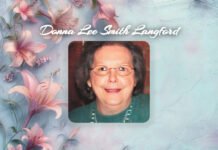 Donna Lee Smith Langford Obit