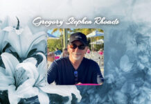 Gregory Stephen Rhoads Obit