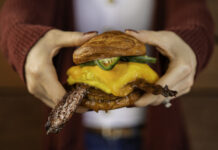 Maple Bacon Croissant Sandwich