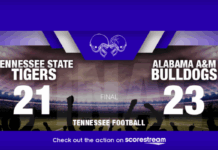 Tennessee State falls short against Alabama A&M 21-23
