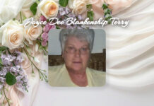 Joyce Dee Blankenship Terry Obit