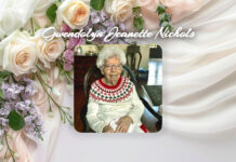 Gwendolyn Jeanette Nichols Obit