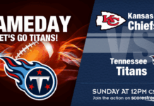 Titans And Chiefs Meet Sunday At Nissan Stadium Titans vs Chiefs