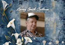 OBITUARY: Larry Smith Cothron Larry Smith Cothron Obit