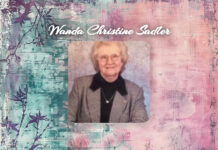 OBITUARY: Wanda Christine Sadler Wanda Christine Sadler Obit