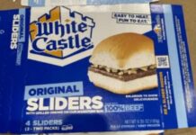 White Castle Recalls Frozen Original Sliders Due to Undeclared Ingredients white castle sliders