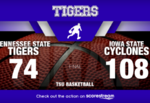 Tennessee State’s NCAA Tournament Run Ends with Loss to Iowa State Tennessee State's NCAA tournament run ends with 108-74 loss to Iowa State