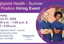 Highpoint Health – Sumner Hosting a Hiring Event highpoint health sumner hiring event