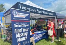 unclaimed property booth