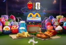 McDonald's is celebrating FIFA World Cup 26 with limited-time meals, collectible cups, and Squishmallows Happy Meals starting June 4.