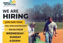hendersonville parks and rec hiring for maintenance worker
