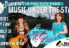 music under the stars